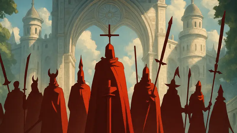 Изображение Святых Рыцарей из манги One Piece