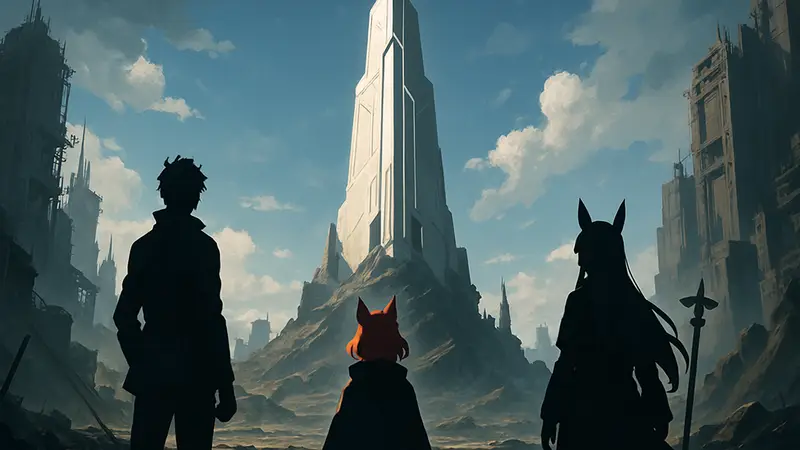 Обложка игры Arknights: Endfield с изображением Umbral Monument