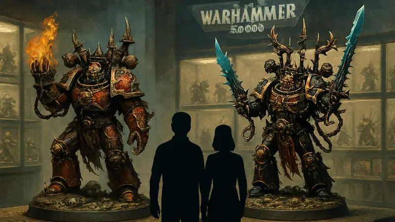 Warhammer 40000 миниатюры Гурона и владык Мальстрима, новая коллекция для предзаказа