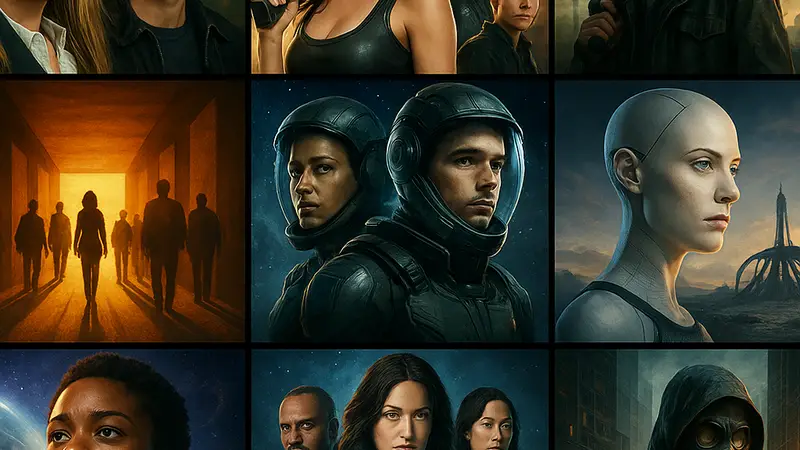 Обложки 10 недооценённых научно-фантастических сериалов: Грань, Терминатор, Рухнувшие небеса