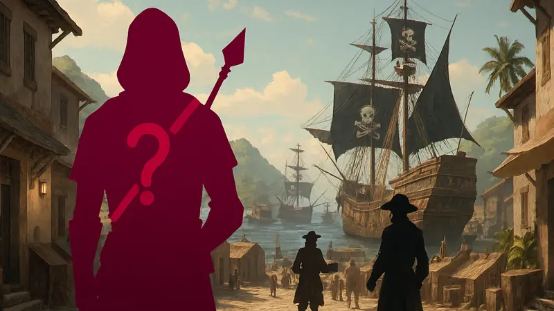 Игрок в Windrose ищет покупателя на пиратском острове Тортуга