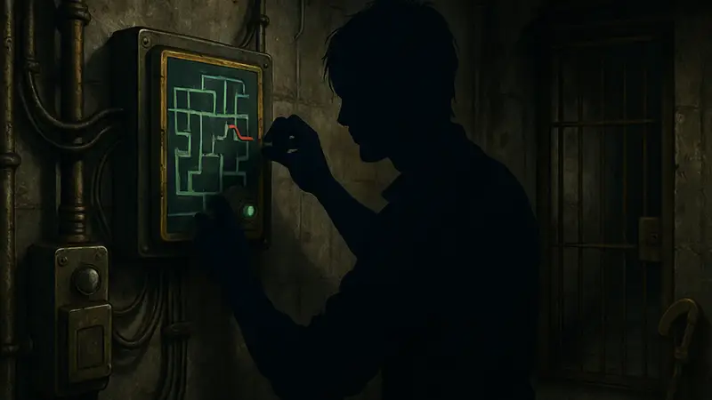 Решение одной из головоломок с электрозамком в Resident Evil 4 Remake на сложности Профессионал