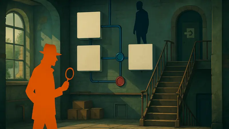 Скриншот из игры Puzzle Spy International с элементами головоломки