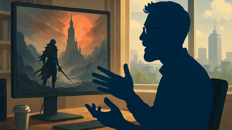 Режиссёр игры The Blood of Dawnwalker, обсуждающий роль искусства в разработке ААА-игр