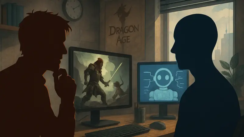 Бывший сценарист Dragon Age высказывает опасения насчет ИИ в разработке игр и обучения новичков.