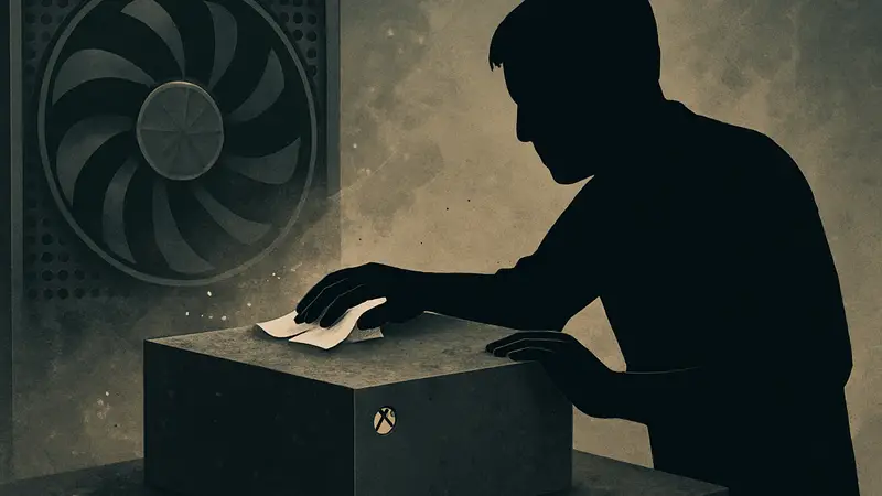 Вентилятор консоли Xbox Series X, запыленная игровая приставка Xbox, шумящая консоль, чистка Xbox