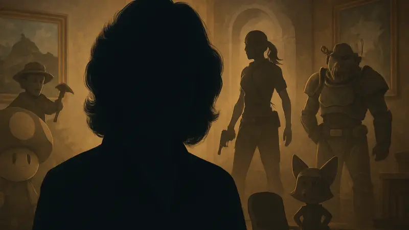 Фотография актрисы озвучивания Лани Минеллы, рекордсменки по количеству ролей в играх.