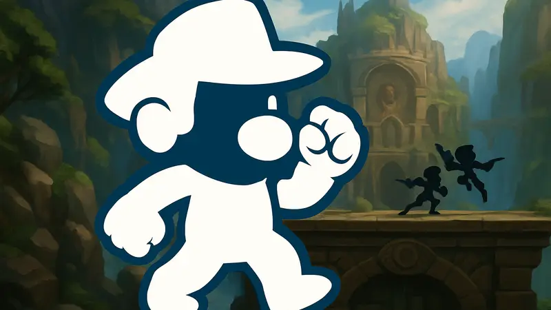 Spelunky Guy из Spelunky в файтинге Brawlhalla. Арт с новым персонажем.