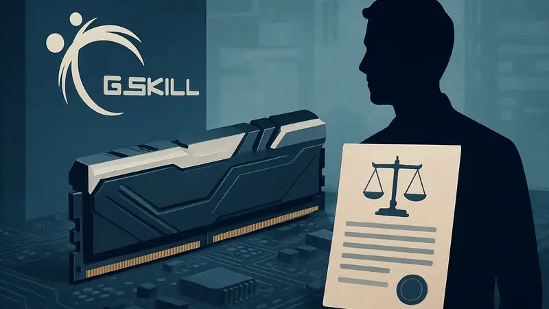 Логотип G.Skill, оперативная память, судебный иск, технологии