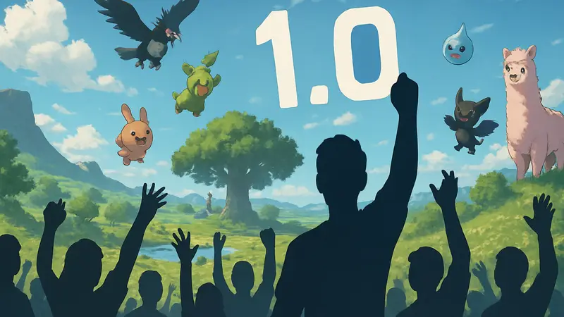 Игроки в Palworld празднуют массовый онлайн после обновления 1.0.