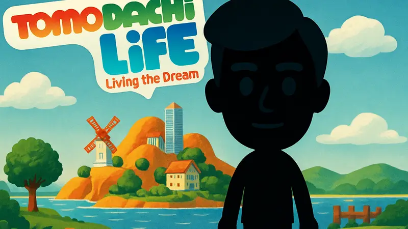 Скриншот персонажа Хью Морриса из Tomodachi Life: Living the Dream