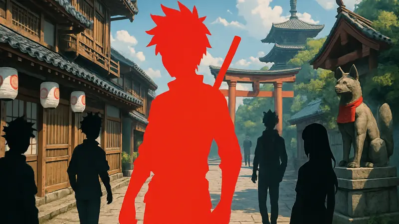 Популярная сёнен манга, ожидающая аниме-адаптации, с элементами японской культуры