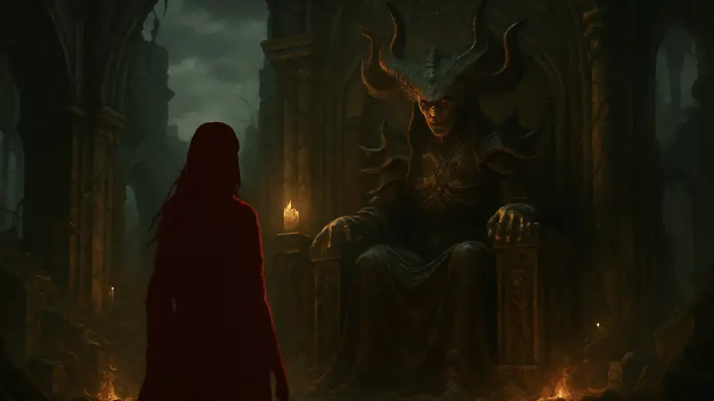 Открывающий кинематографический ролик Diablo 4 Lord of Hatred, раскрывающий судьбу Нейреллы