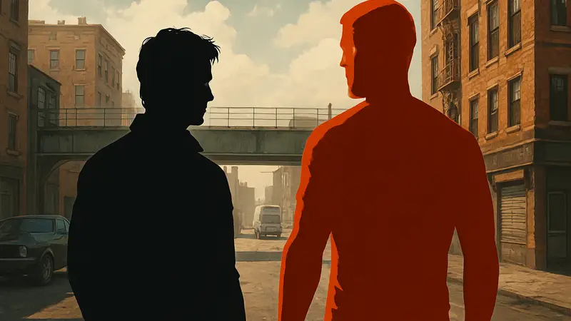 Том Круз в роли Джека Ричера и Алан Ричсон в роли Ричера из сериала.