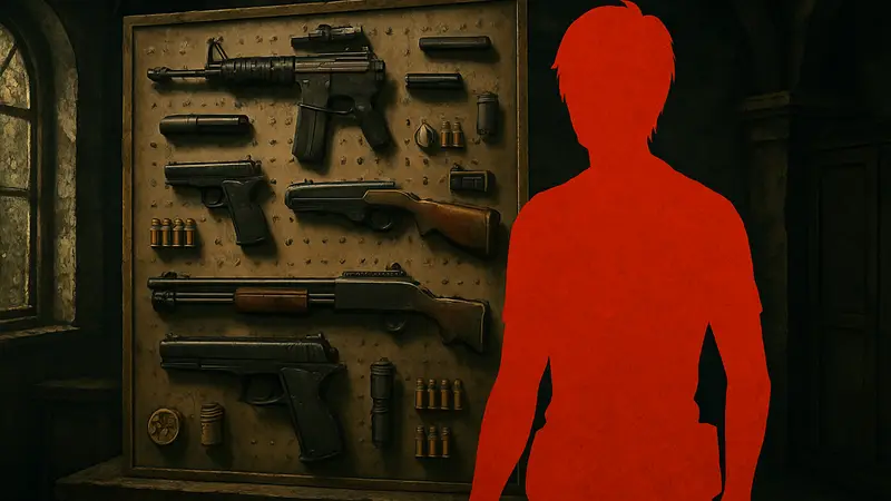 Оружие и апгрейды из игры Resident Evil Requiem