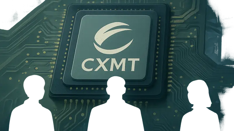 Логотип компании CXMT или изображение чипа памяти