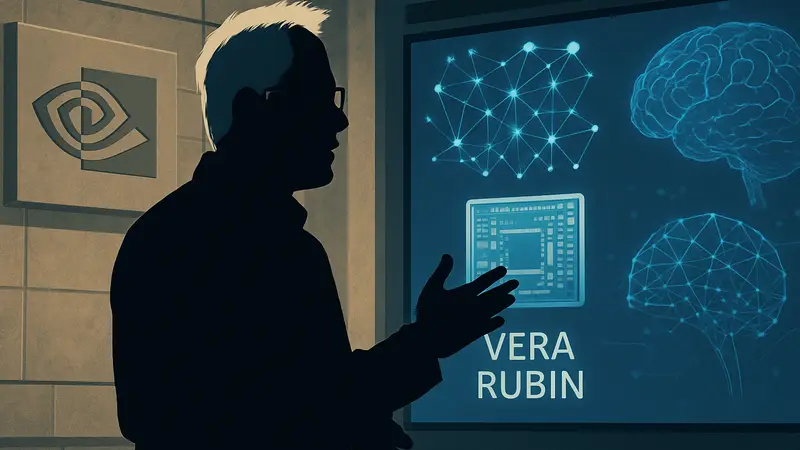 Дженсен Хуанг, CEO Nvidia, говорит о платформе Vera Rubin и будущем ИИ