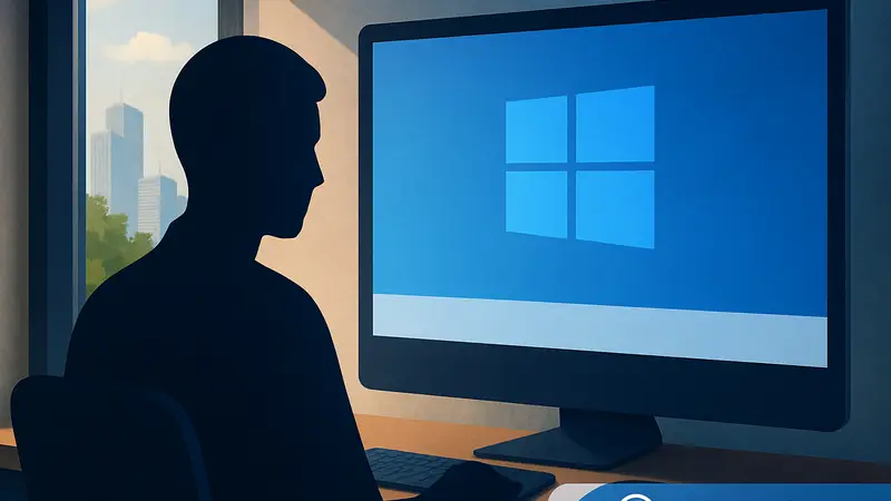 Значок теста скорости интернета в панели задач Windows 11.