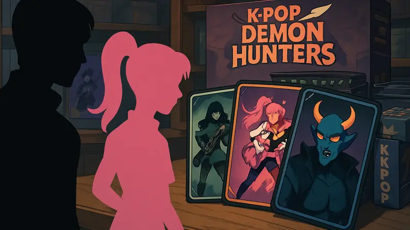 Официальные коллекционные карты по сериалу KPop Demon Hunters