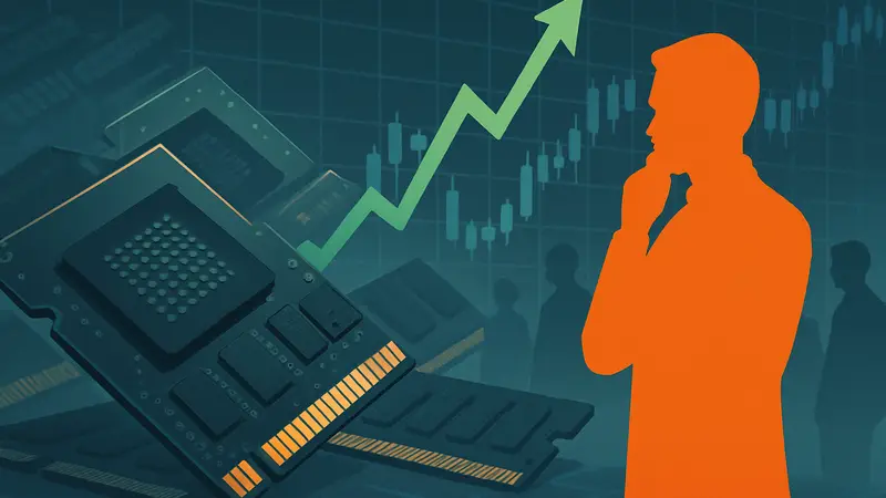 Чипы памяти, микросхемы DRAM, фондовый рынок, рост цен на комплектующие.