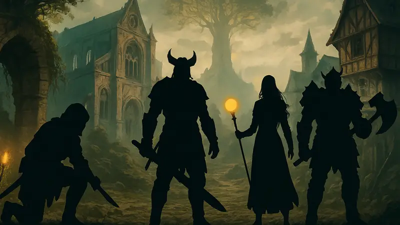Обложка с персонажами из популярных бесплатных Action-RPG для ПК