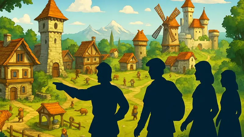 Игровой скриншот Townsmen - A Kingdom Rebuilt