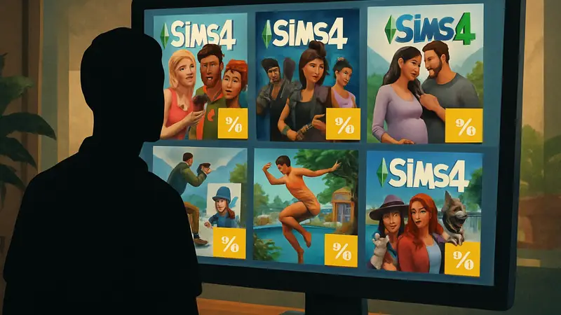 Коллекция обложек DLC для The Sims 4 со скидками на Steam