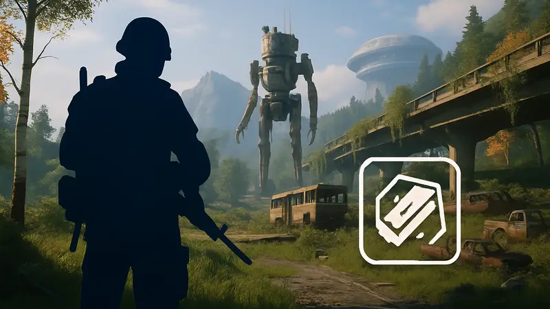 Игровой скриншот из Arc Raiders с подсказкой по поиску Fragmented Logs