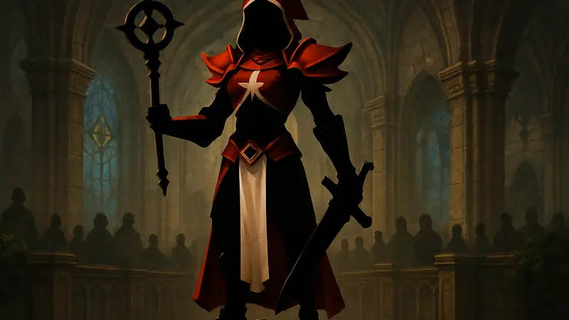 Детализированная статуя Салли Вайтмейн из World of Warcraft, вид спереди.