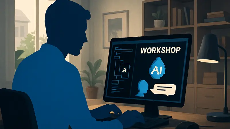 Разработчик использует инструмент Raindrop AI Workshop для локальной отладки и оценки ИИ-агентов на компьютере.