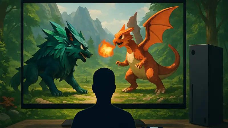 Игровой процесс Aniimo: монстры с впечатляющей графикой, сражения на PC и Xbox