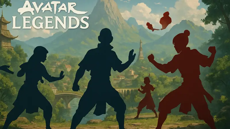 Обложка файтинга Avatar Legends, анонс задержки релиза на 3 недели.