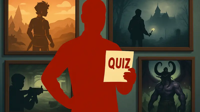 Викторина "Угадай игру" от Game Rant с различными игровыми скриншотами.