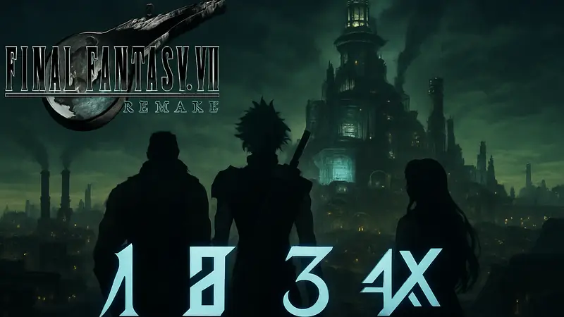 Логотип Final Fantasy VII Remake и варианты названий для третьей части.