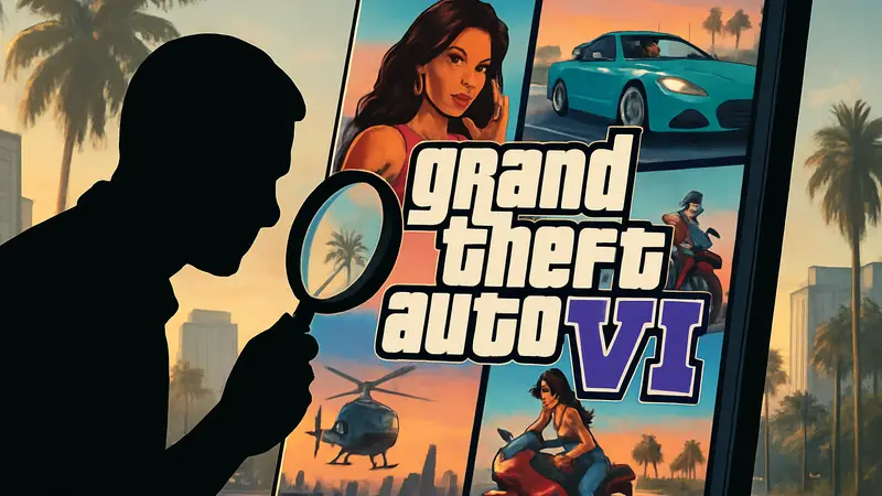 Обложка игры GTA 6 с деталью, которую обсуждает сообщество фанатов