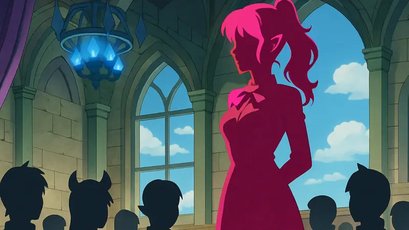 Элизабетта Икс из аниме «Welcome to Demon School! Iruma-kun» в новом эпизоде