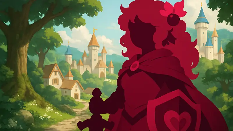 Косплей Холлиберри Куки из Cookie Run: Kingdom: фанатка в детальном костюме персонажа