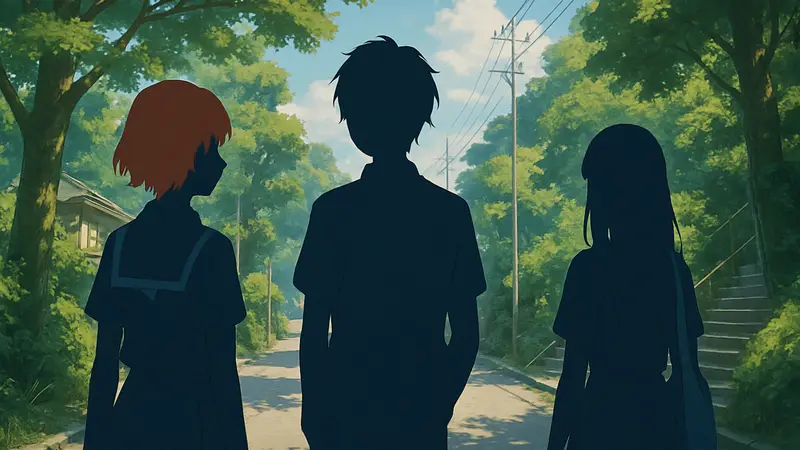 Обложка CD-сингла опенинга «Komorebizaka» аниме Kujima Utaeba Ie Hororo от Galileo Galilei