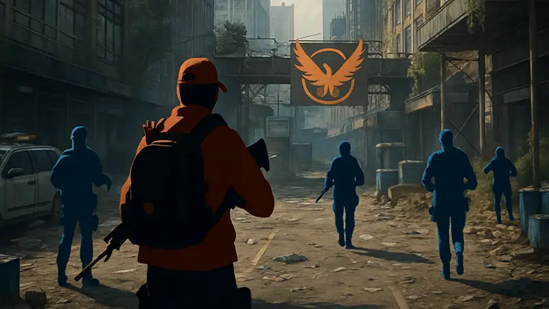 Скриншот игрового процесса The Division Resurgence с элементами MMORPG