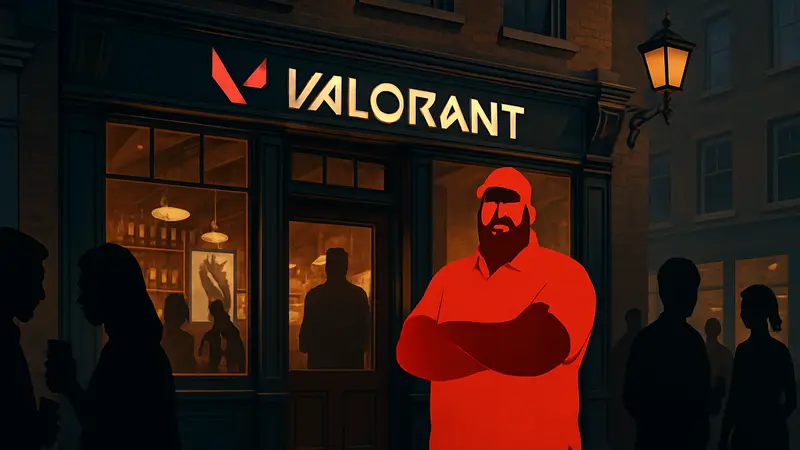 Паб Valorant в Лондоне с Big John, тематическое заведение Riot Games