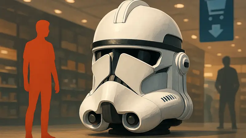 Шлем клона-штурмовика Star Wars Black Series II из Звездных Войн по скидке