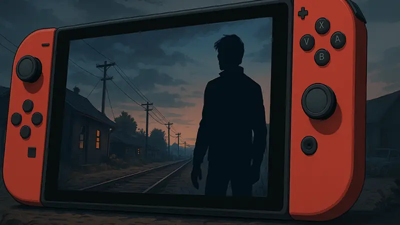 Обложка игры The Drifter на Nintendo Switch 2, логотип Nintendo, квестовая игра