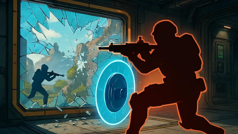Кадры из Apex Legends с демонстрацией разрушаемых окон Hardlight Mesh и новых щитов нокдауна