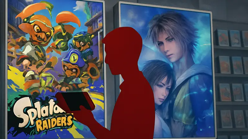 Обложки некоторых из 49 новых игр для Nintendo Switch, выходящих в eShop на этой неделе: Splatoon Raiders, Final Fantasy X.