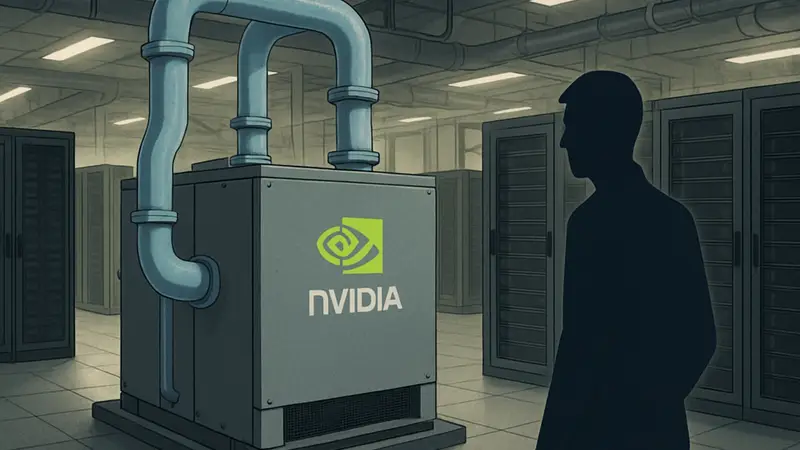 Система охлаждения Nvidia в дата-центре, сокращающая расход воды