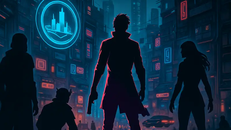Игровой арт Neon Odyssey, настольная ролевая игра
