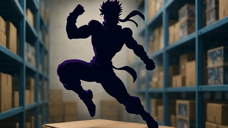 Фигурка антагониста из JoJo's Bizarre Adventure: Stardust Crusaders в динамичной позе