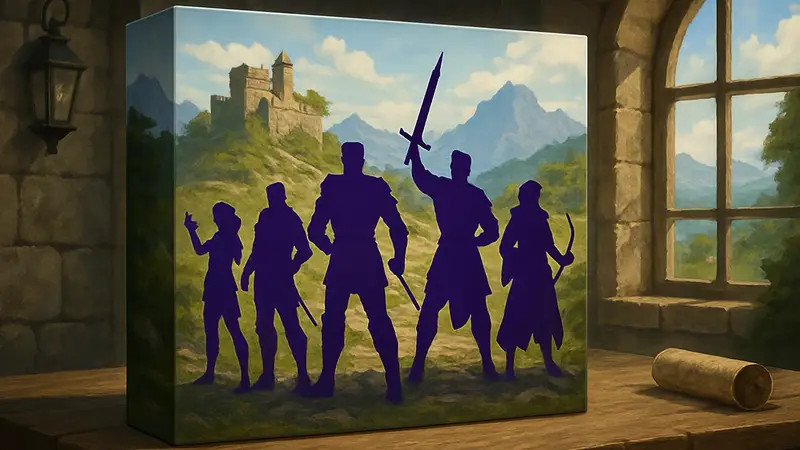 Настольная игра Codenames Critical Role Adventures с героями D&D