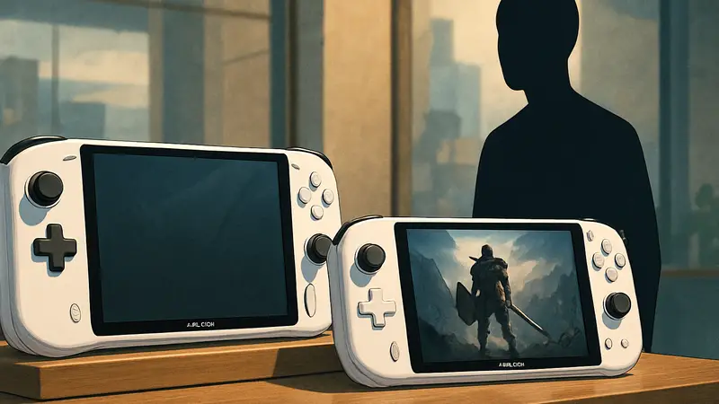 Портативные игровые консоли Ayaneo, демонстрирующие дизайн и компактность.