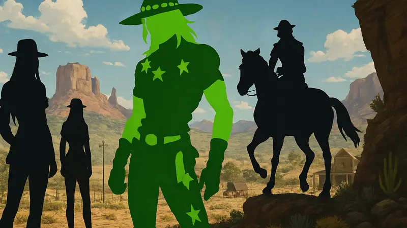 Постер JoJo's Bizarre Adventure: Steel Ball Run, второй этап аниме Netflix